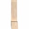 Ekena Millwork Portland Smooth Timber Gable Bracket, Douglas Fir, 48"W x 16"H x 3 1/2"D x 3 1/2"F, 8/12 Pitch GBW048X16X0404POR00SDF - alternate 2